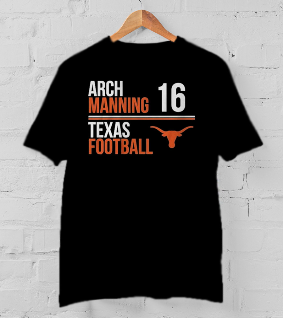 Arch Manning 16 Texas Longhorns Football T-Shirt