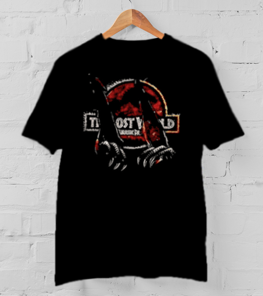 The Lost World Jurassic Park Something Has Survived Two Sided T-Shirt