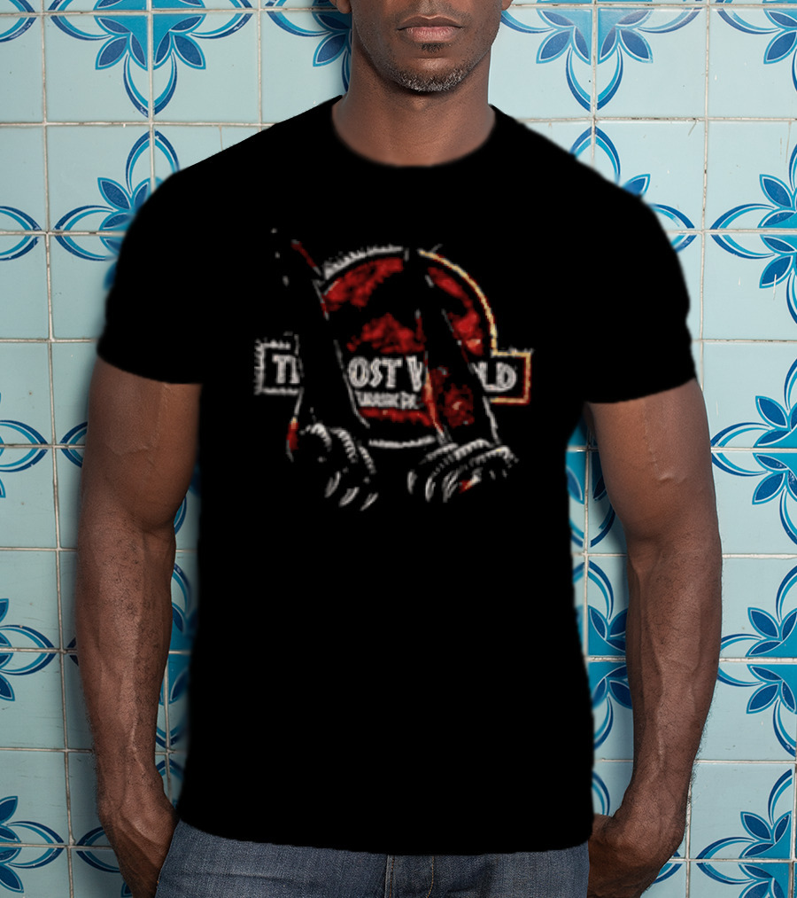 The Lost World Jurassic Park Something Has Survived Two Sided T-Shirt