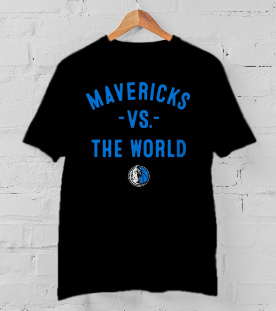 Mavericks Vs The World NBA 2026 Dallas Nowbes T-Shirt