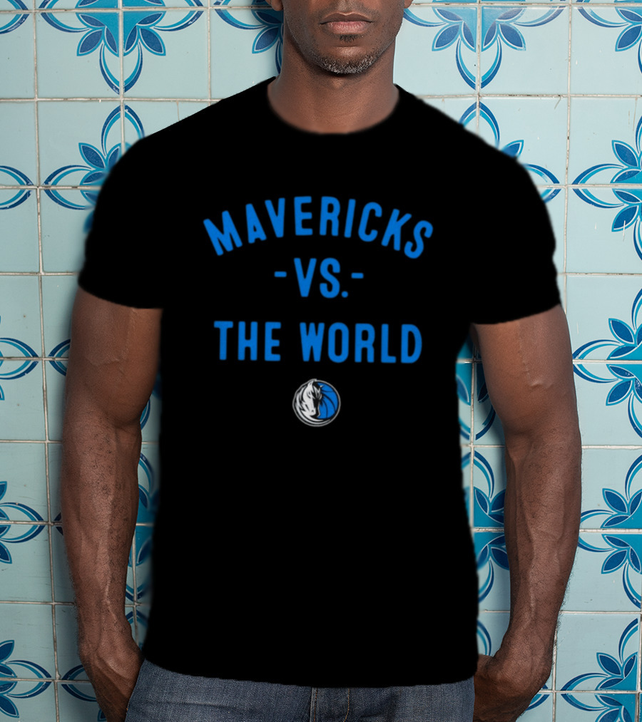 Mavericks Vs The World NBA 2026 Dallas Nowbes T-Shirt