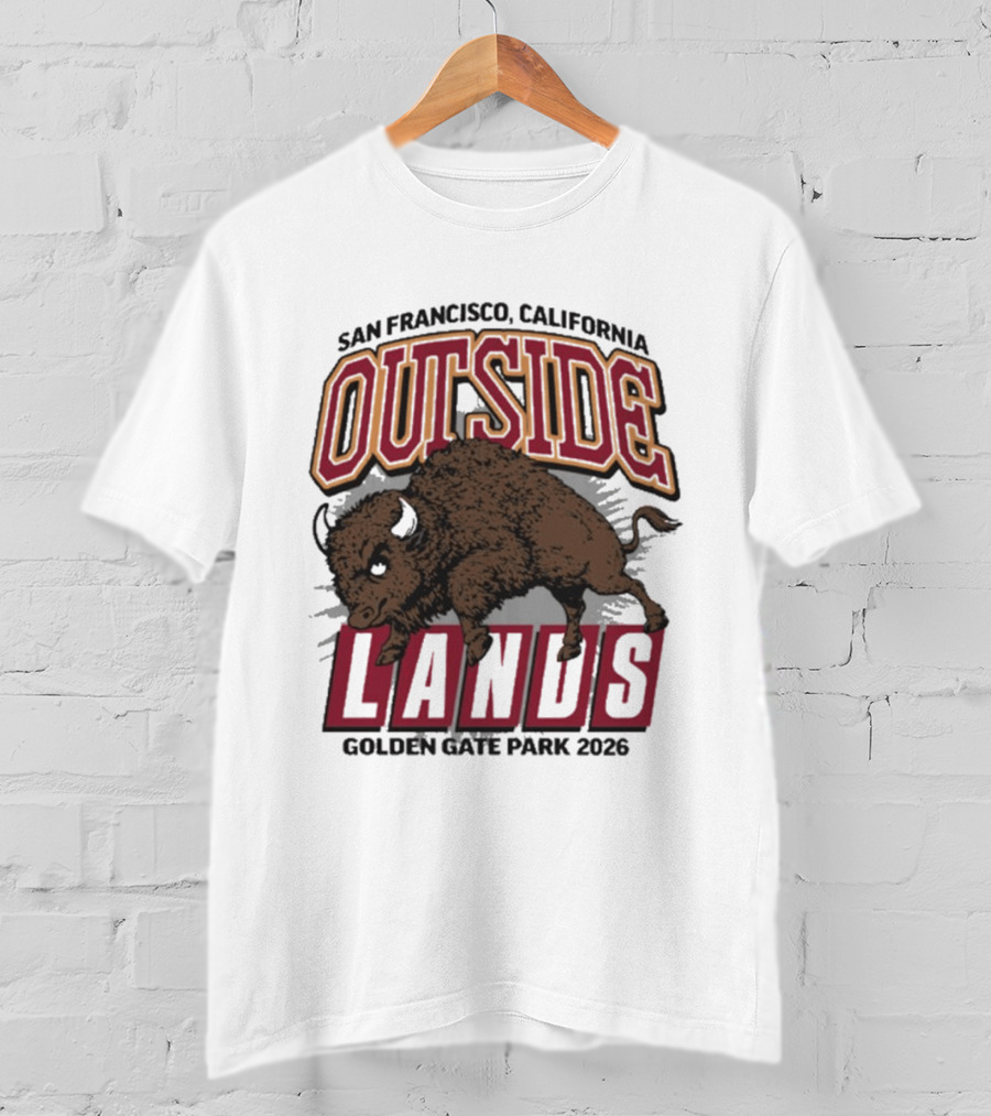 Outside Lands Golden Gate Park 2026 San Francisco CA Event T-Shirt