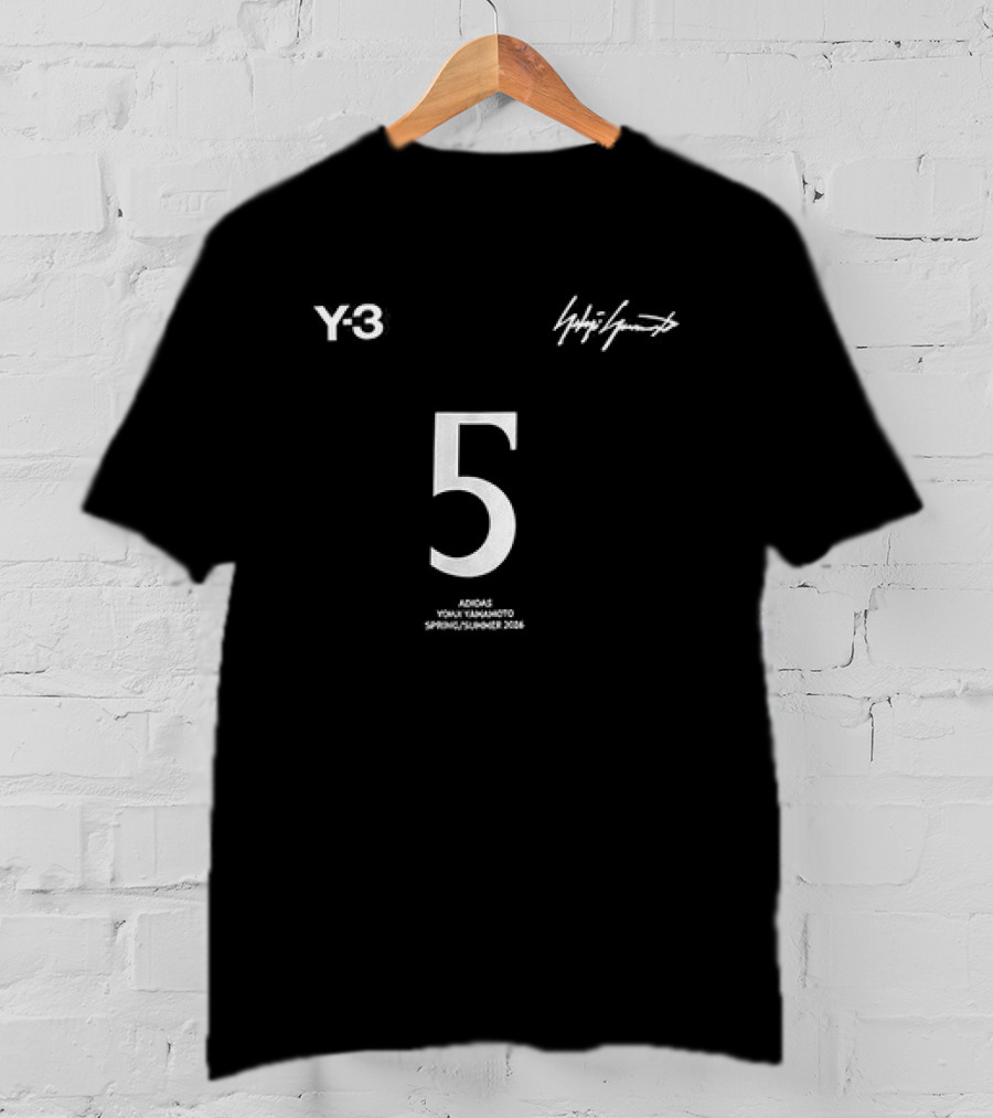 Y 3 Yohji Yamamoto 5 Collection Trendingnowe T-Shirt