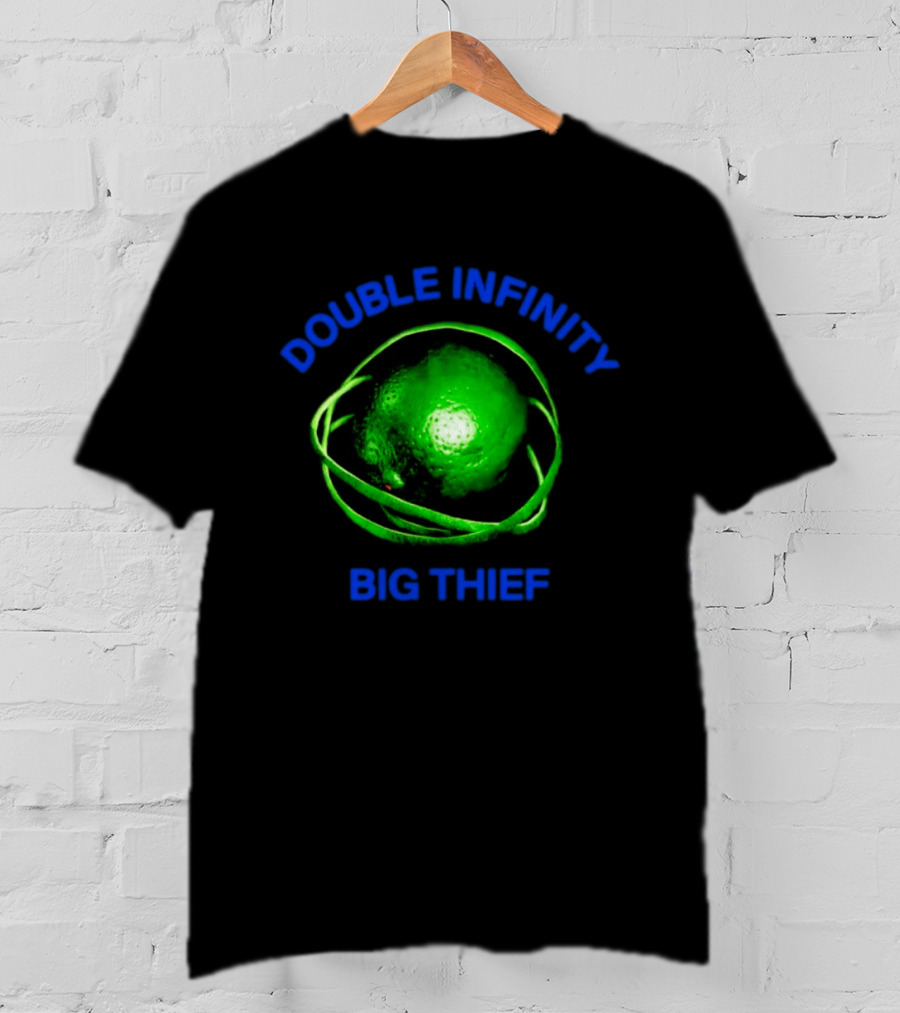 Double Infinity Big Thief Green Planet Sphere T-Shirt