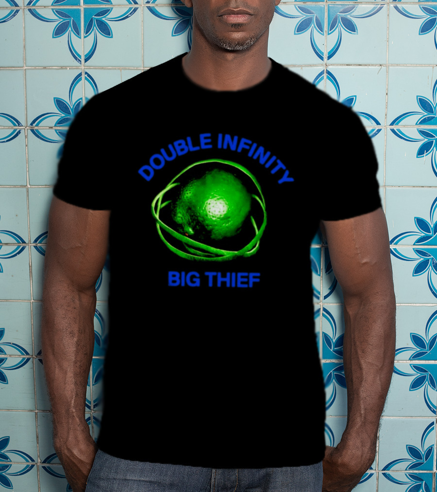 Double Infinity Big Thief Green Planet Sphere T-Shirt