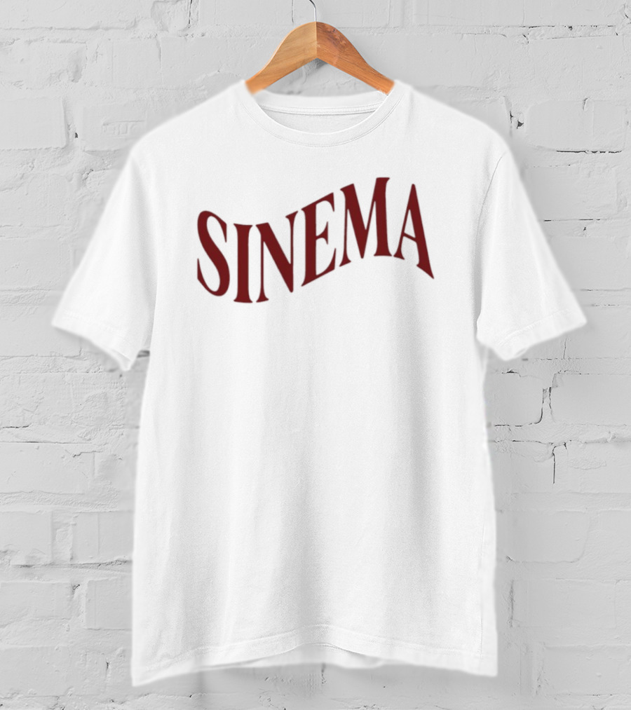 Rachel Sennott Sinema Bold Lettering T-Shirt