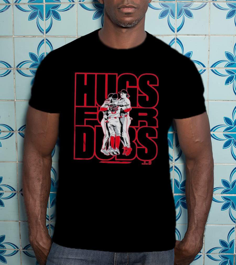 Jarren Duran Wilyer Abreu Ceddanne Rafaela Hugs For Dubs Team Celebration T-Shirt