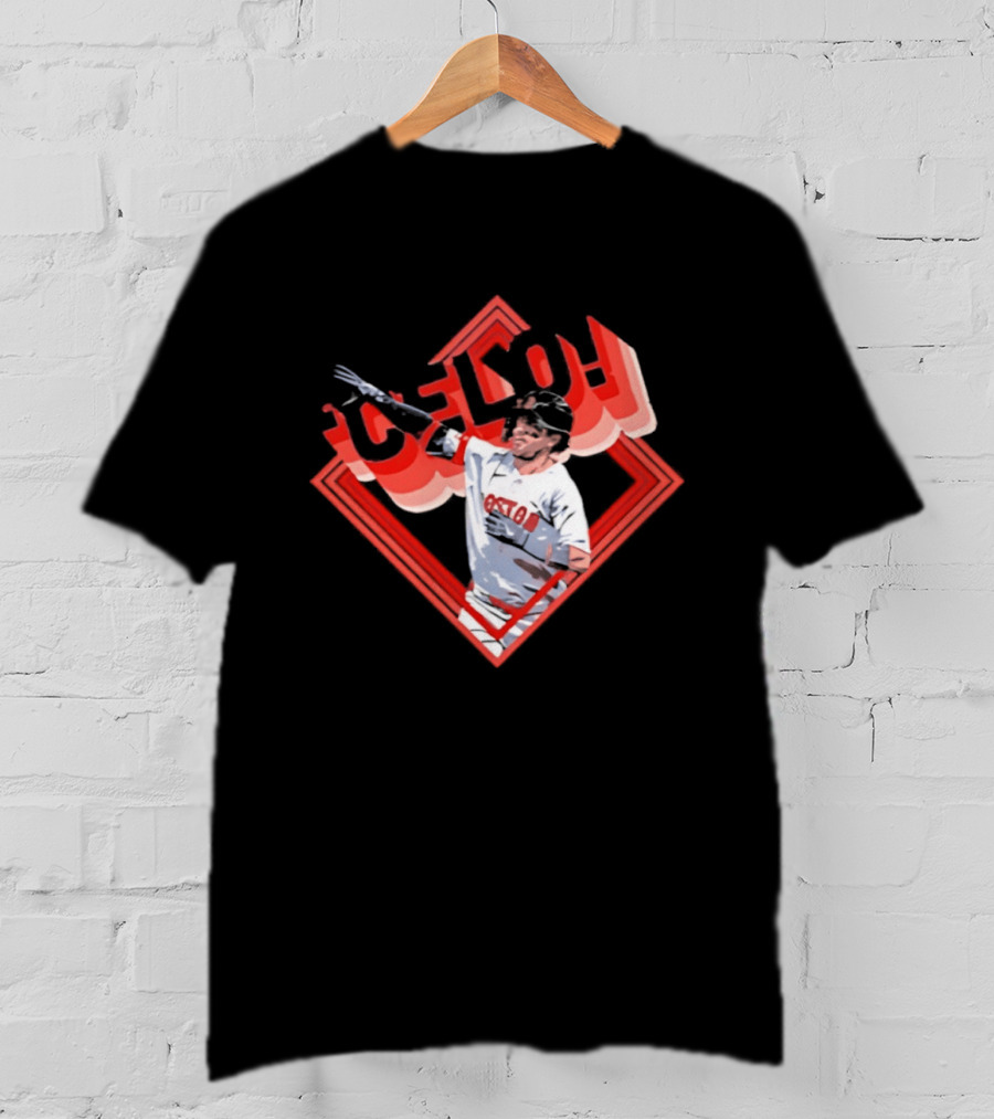 Boston Red Sox Marcelo Mayer Baseball Star Pose T-Shirt
