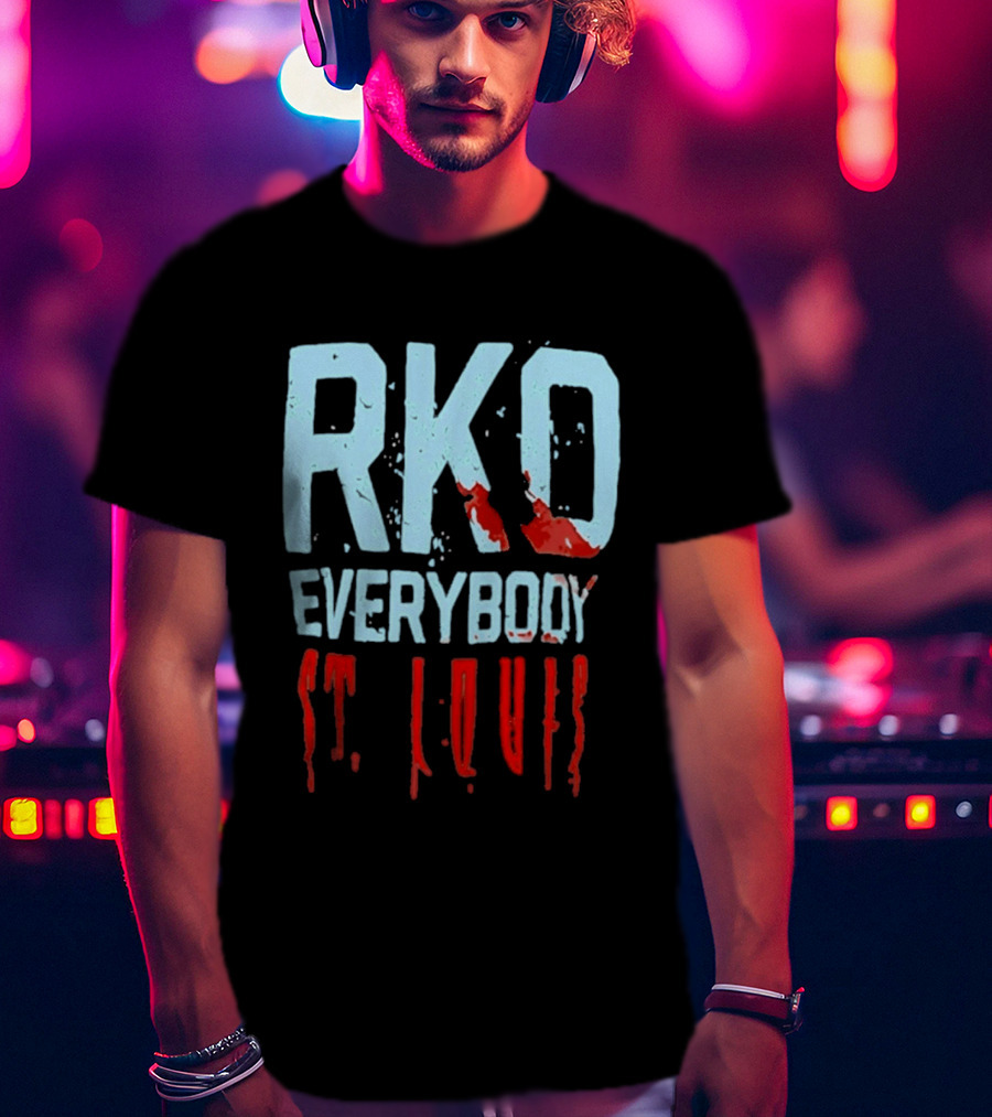 RKO Everybody St Louis Randy Orton Wrestling Fan T-Shirt