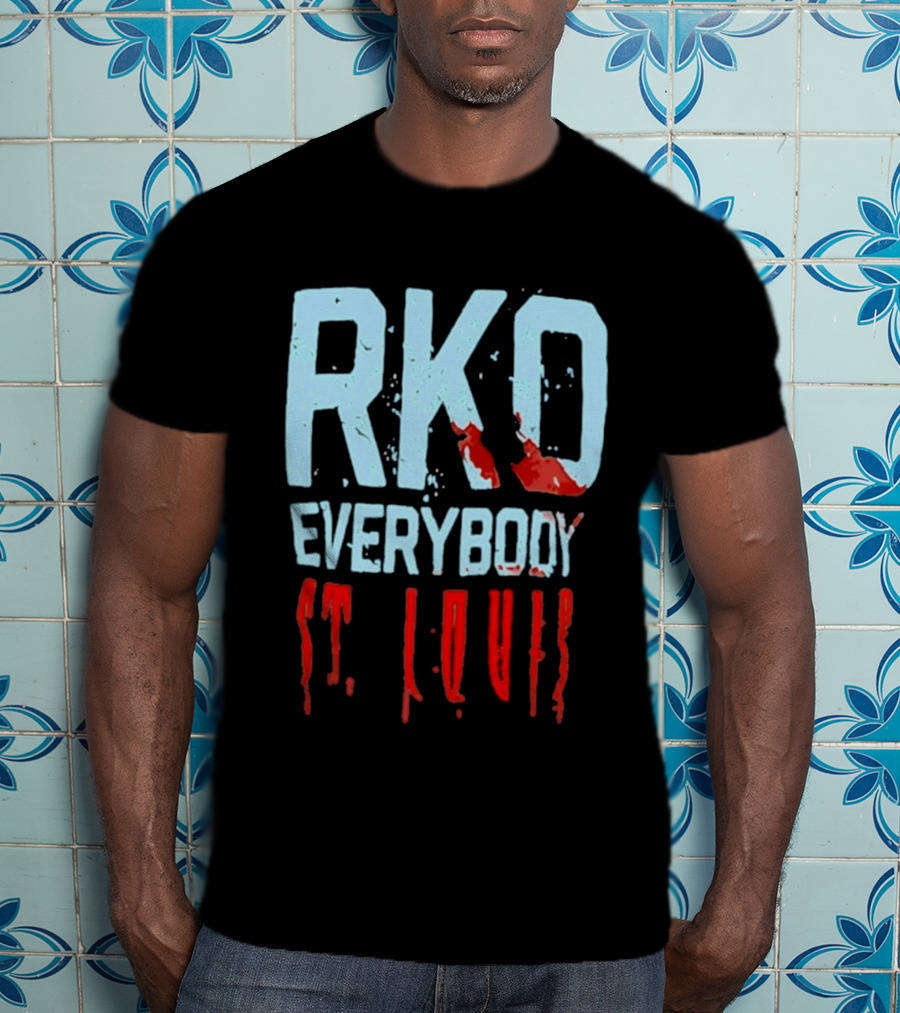 RKO Everybody St Louis Randy Orton Wrestling Fan T-Shirt