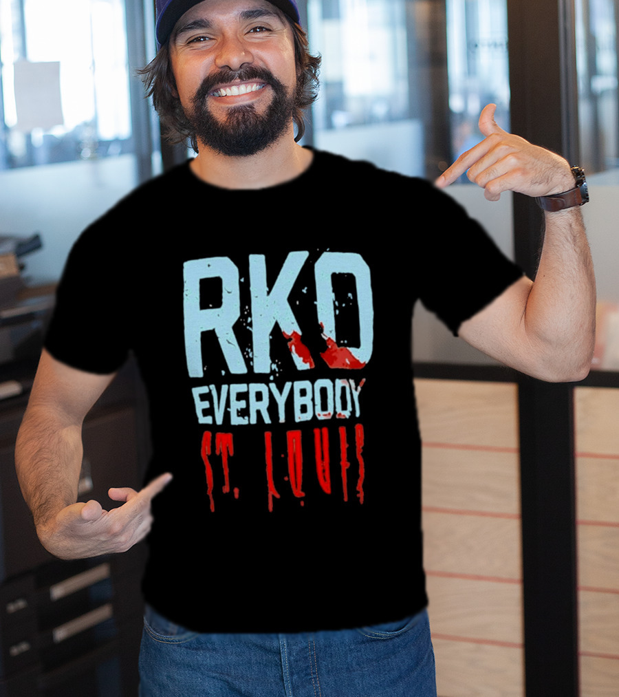 RKO Everybody St Louis Randy Orton Wrestling Fan T-Shirt