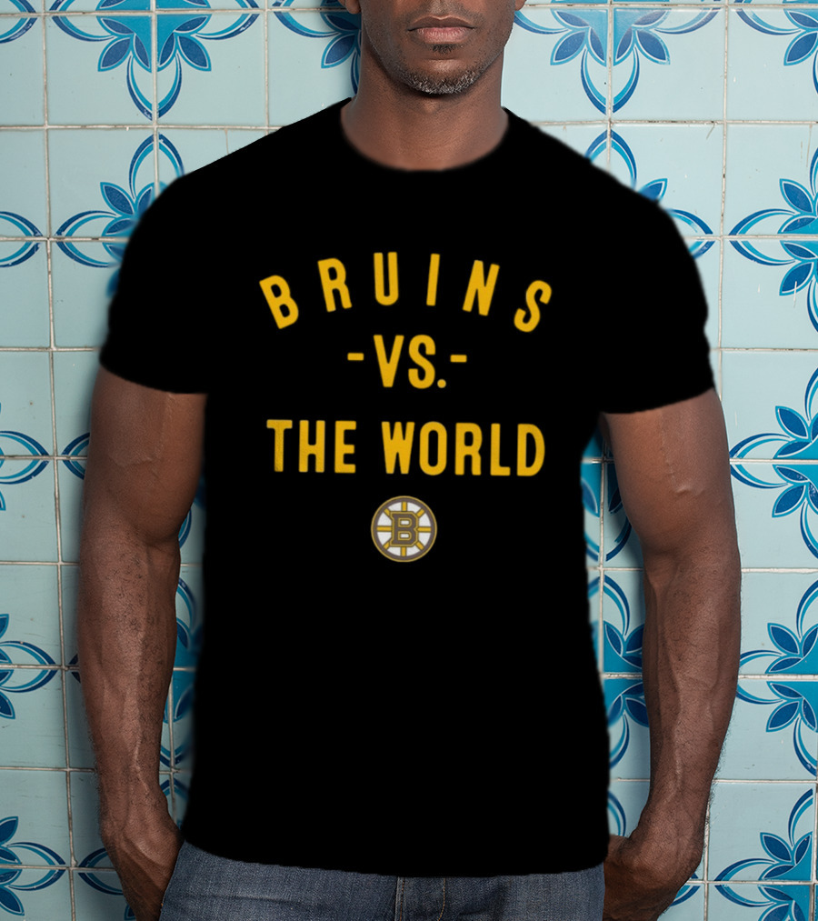 Boston Bruins VS The World NHL 2026 Nowbes T-Shirt