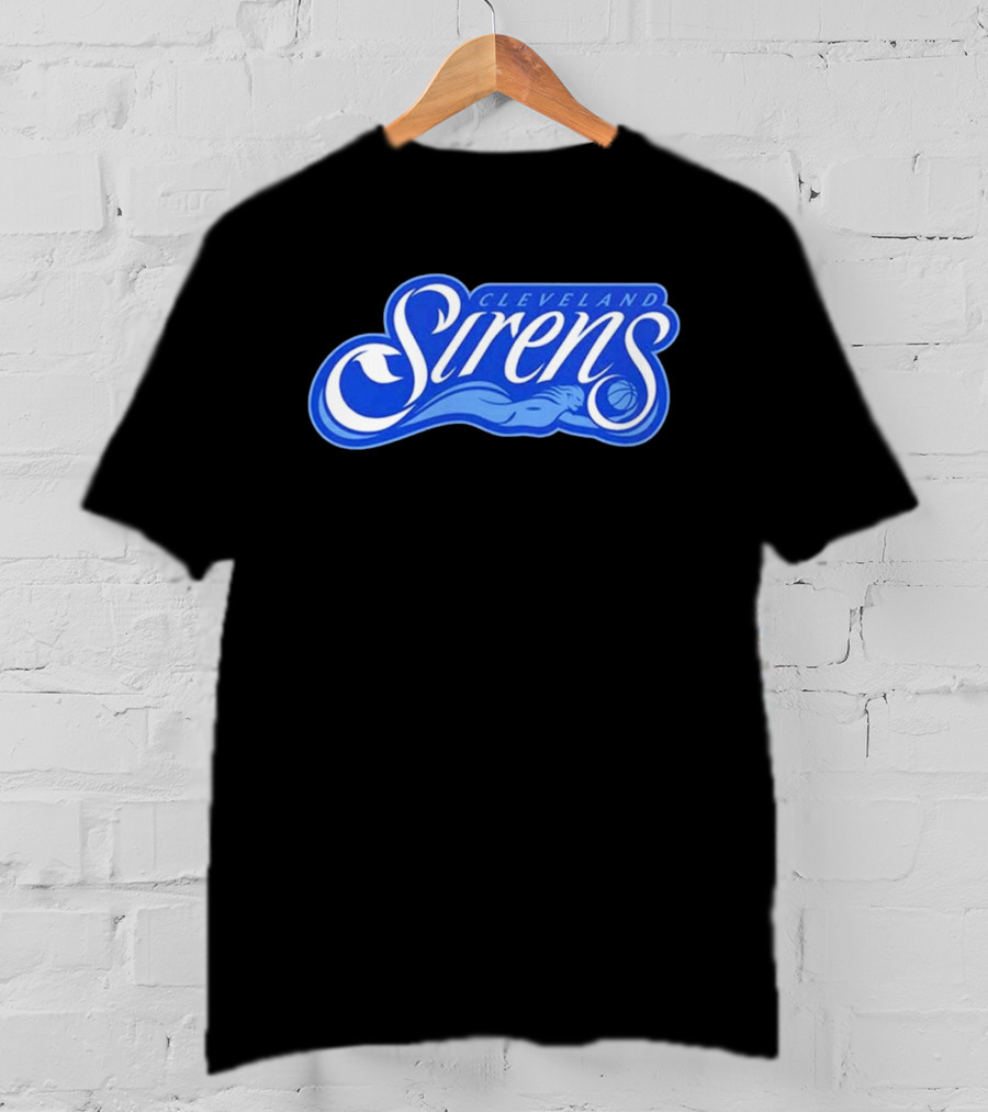 Cleveland Sirens WNBA Toddler Black Primary Logo Basketball T-Shirt