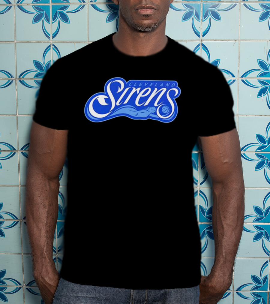 Cleveland Sirens WNBA Toddler Black Primary Logo Basketball T-Shirt