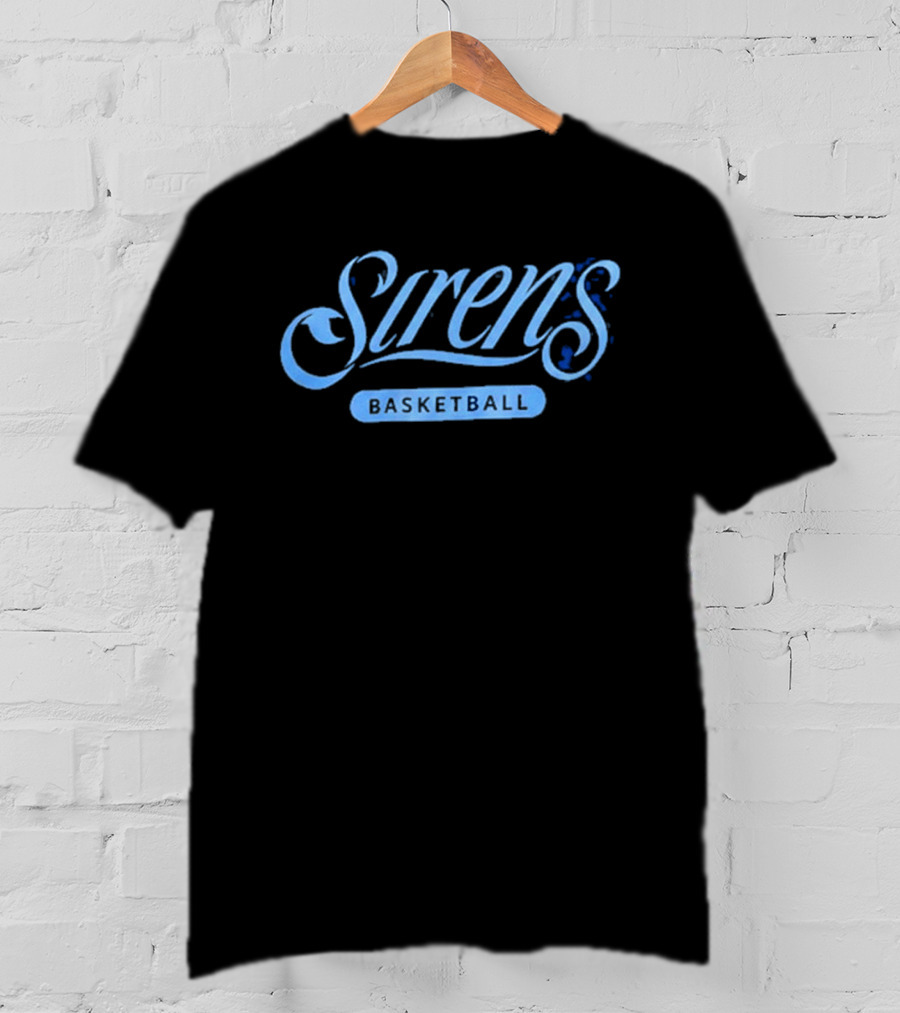 Cleveland Sirens WNBA Wild Collective Basketball Siren Blue Multi T-Shirt