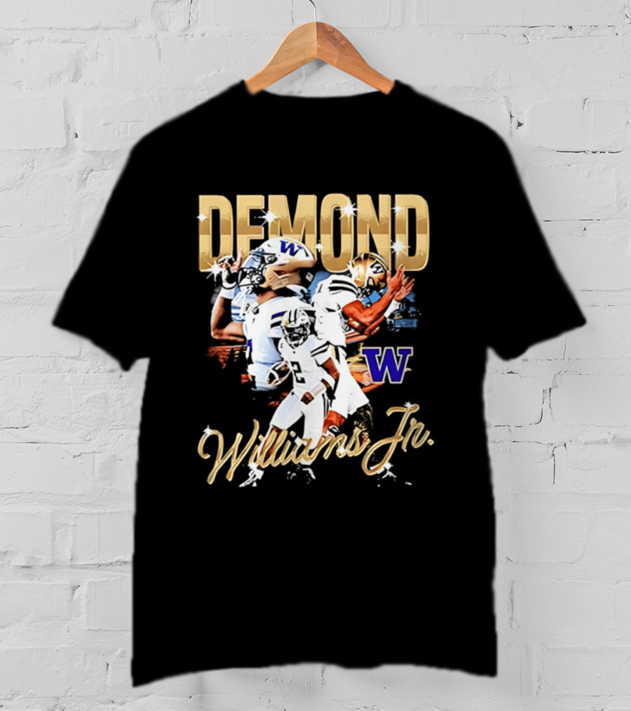 Demond Williams Jr. Washington Huskies Football 2026 Big Ten Media Days T-Shirt