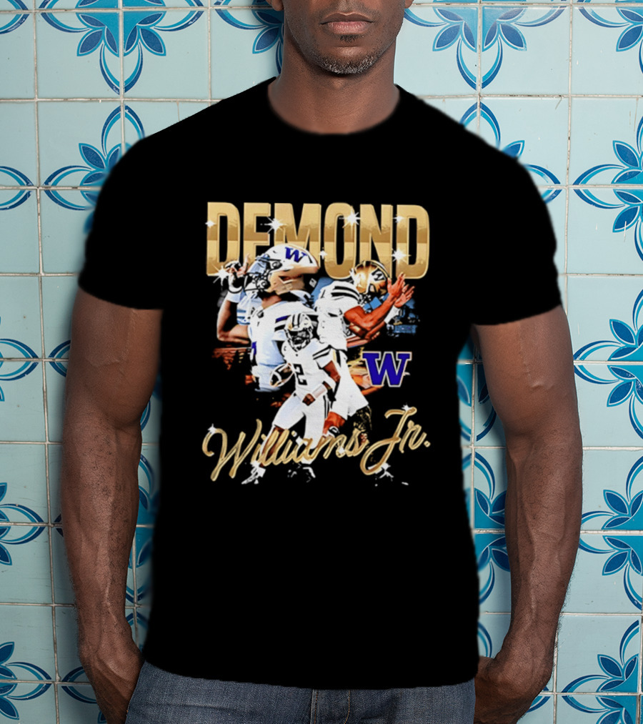 Demond Williams Jr. Washington Huskies Football 2026 Big Ten Media Days T-Shirt