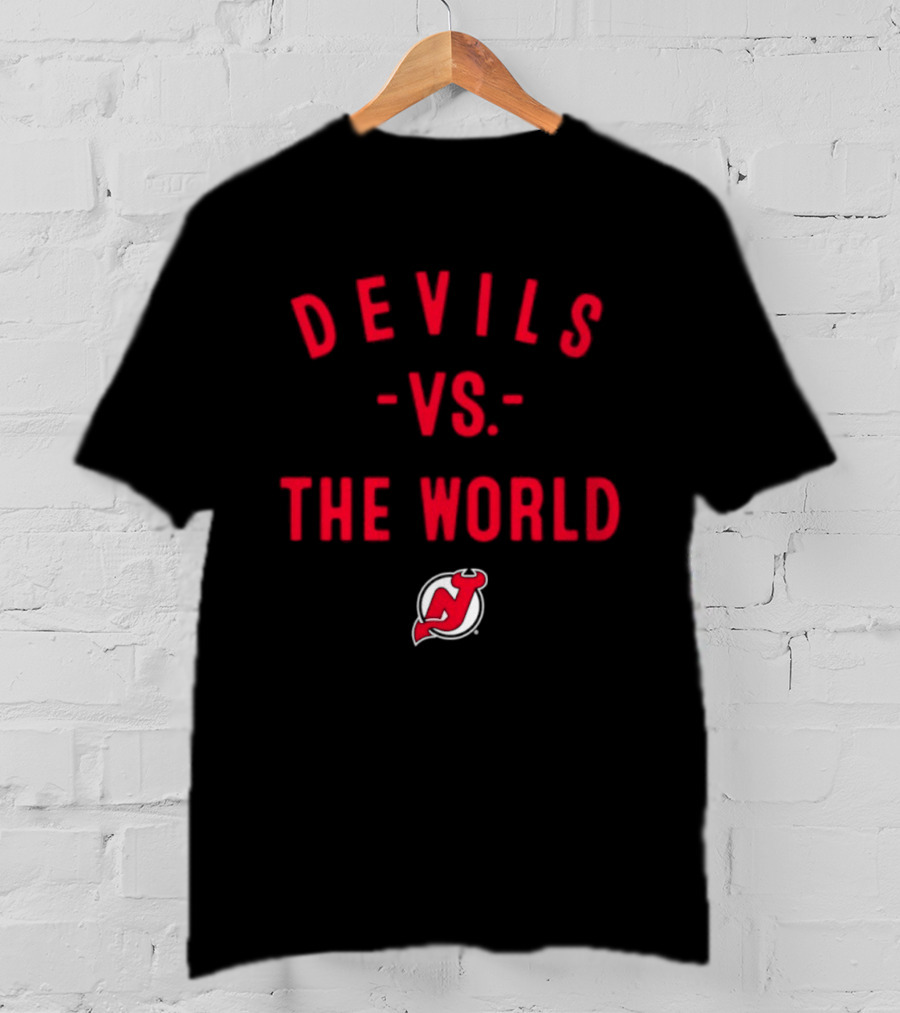 New Jersey Devils Vs The World NHL 2026 T-Shirt