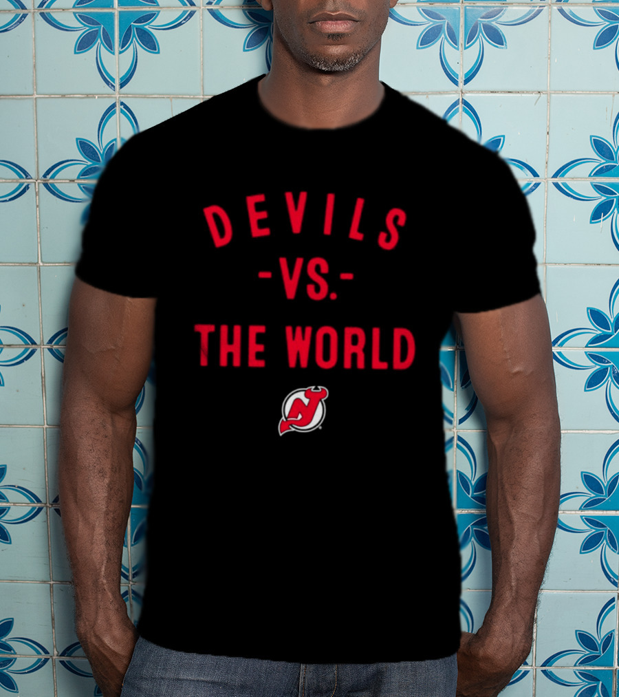 New Jersey Devils Vs The World NHL 2026 T-Shirt
