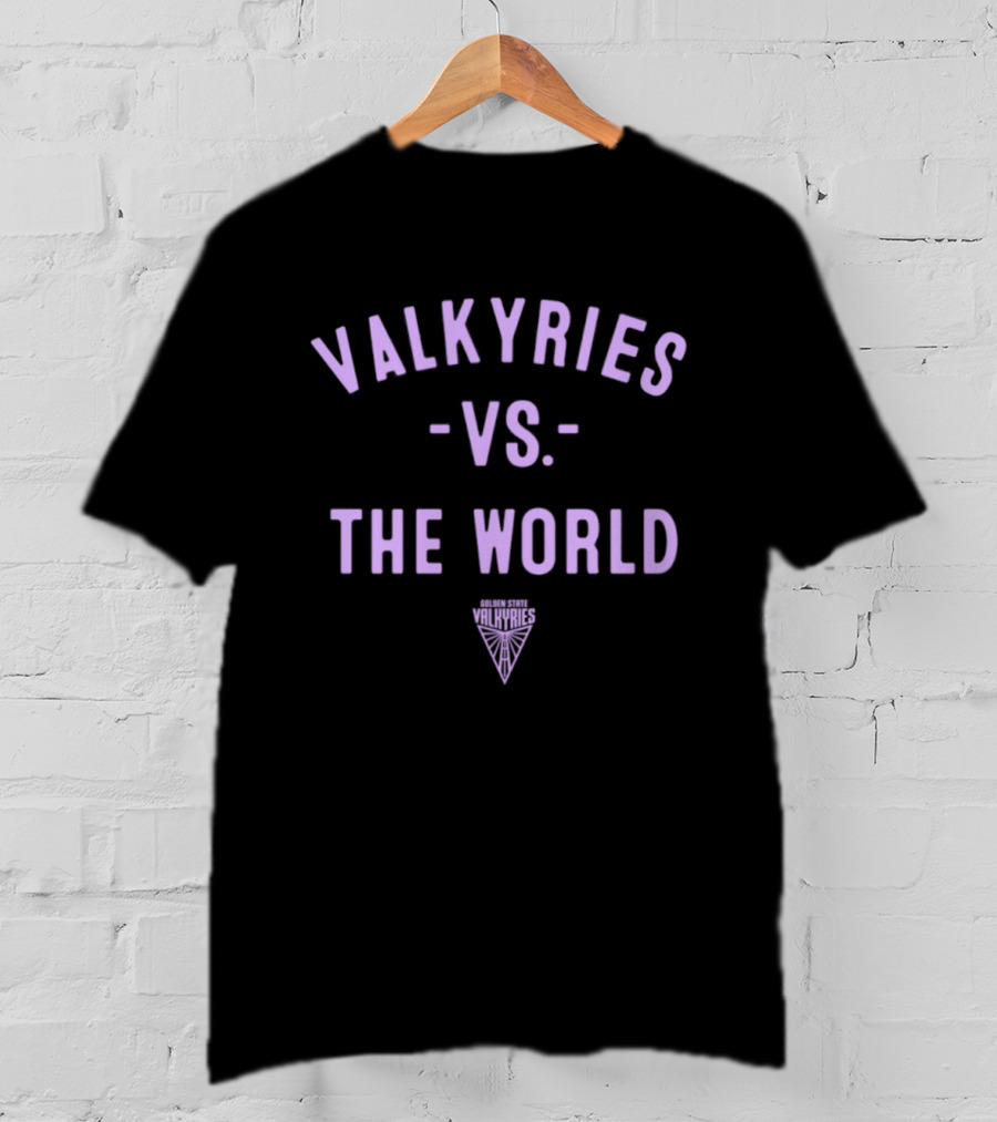 Golden State Valkyries Vs The World Nowbes 2026 WNBA Season T-Shirt