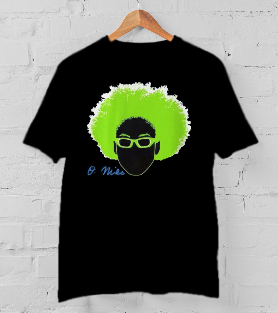 Olivia Miles Minnesota Lynx 2026 WNBA Green Afro And Glasses T-Shirt