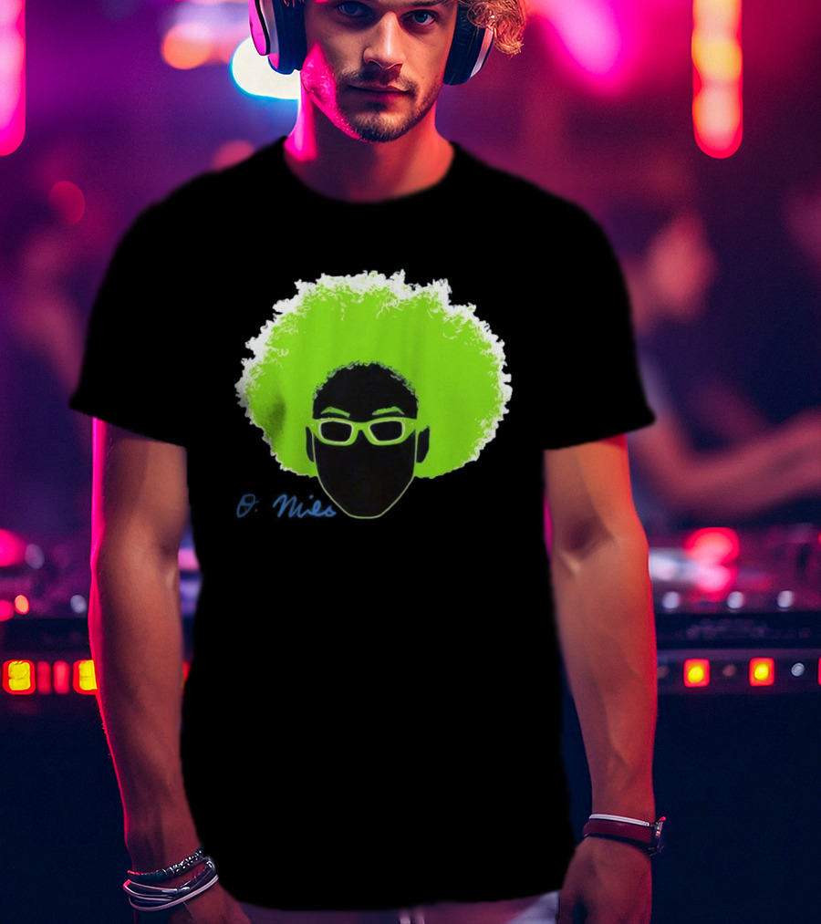 Olivia Miles Minnesota Lynx 2026 WNBA Green Afro And Glasses T-Shirt