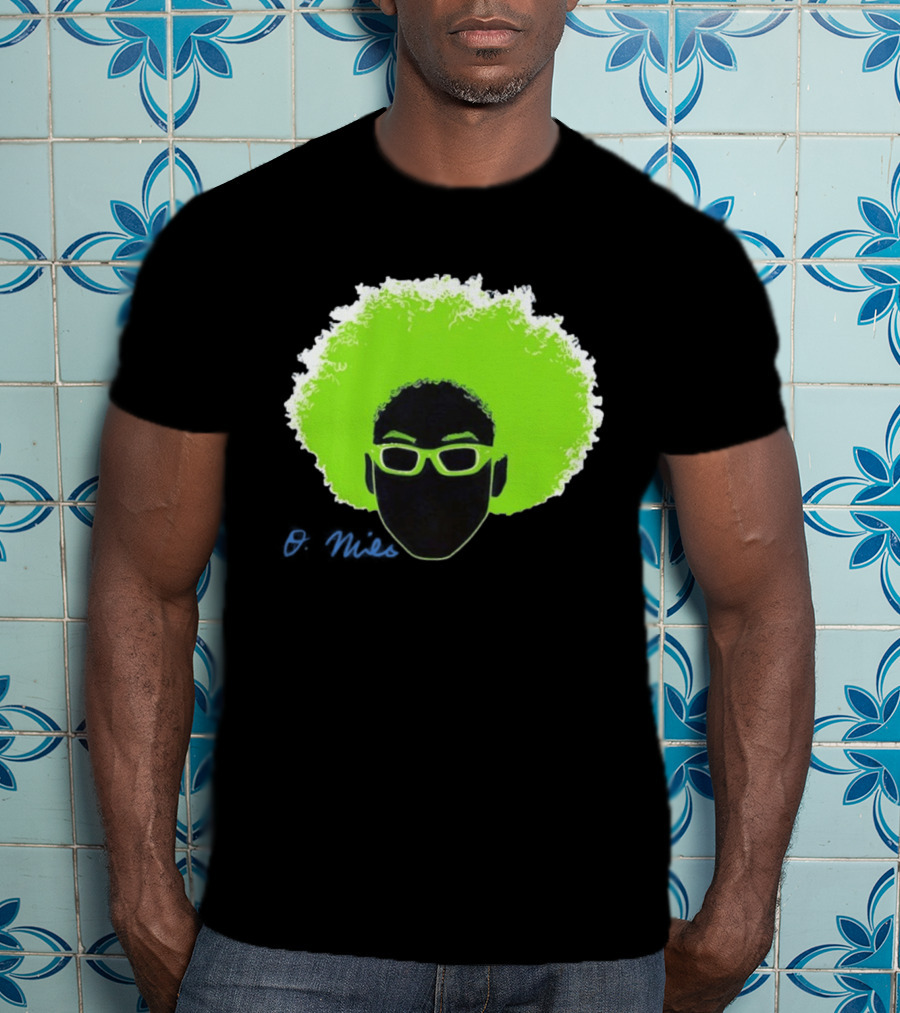 Olivia Miles Minnesota Lynx 2026 WNBA Green Afro And Glasses T-Shirt