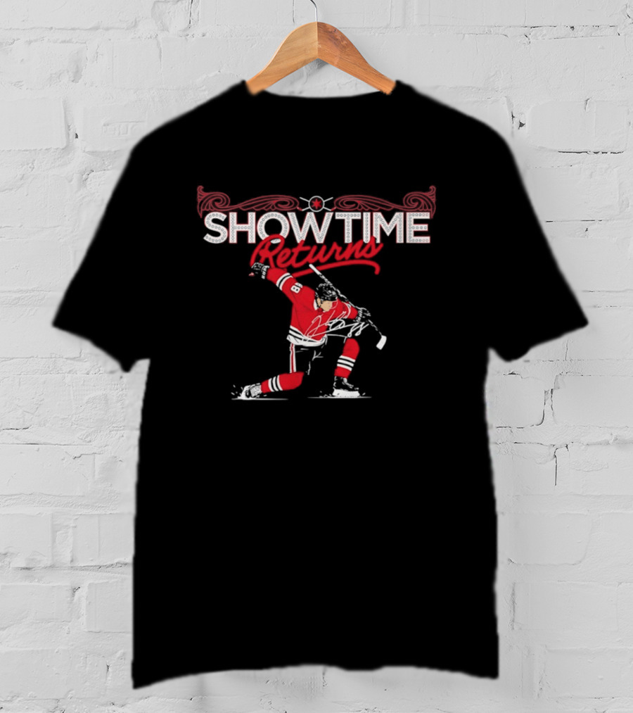 Patrick Kane Showtime Returns Chicago Hockey T-Shirt
