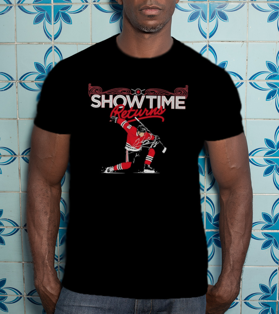 Patrick Kane Showtime Returns Chicago Hockey T-Shirt