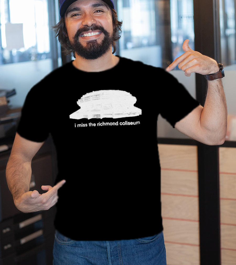 Richmond Coliseum Virginia History Nostalgia T-Shirt