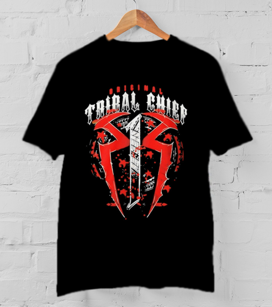WWE Roman Reigns Original Tribal Chief Red T-Shirt