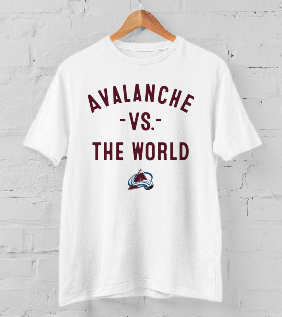 Avalanche Vs The World NHL 2026 Colorado Nowbes T-Shirt