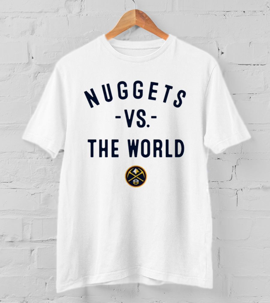 Nuggets Vs The World NBA 2026 Denver Nowbes T-Shirt