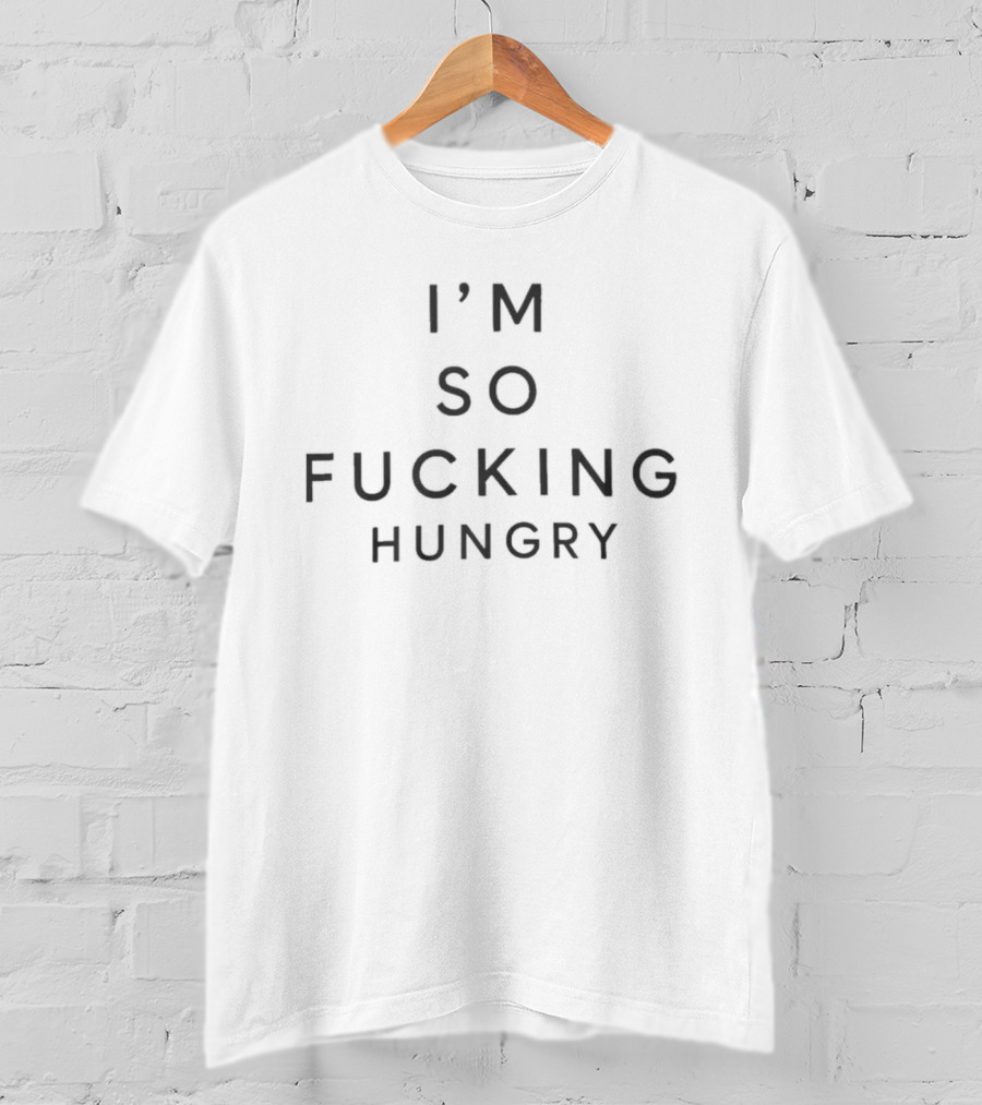 I'm So Fucking Hungry Kim Minjeong Winter T-Shirt