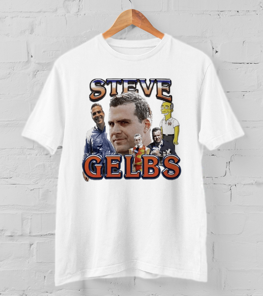 Steve Gelbs Simpsons Character Collage 2026 T-Shirt