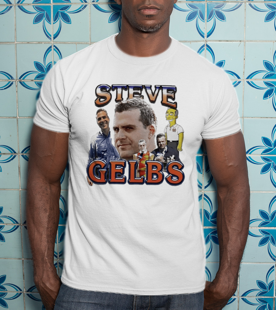 Steve Gelbs Simpsons Character Collage 2026 T-Shirt