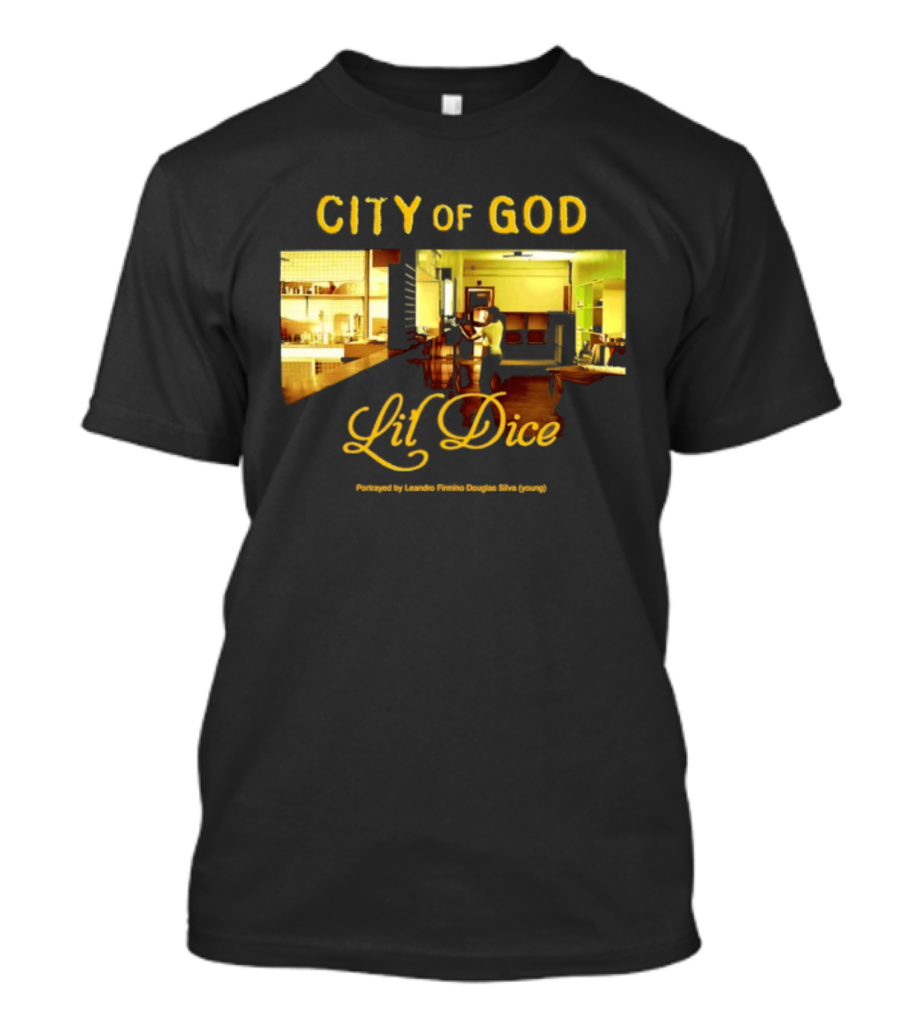 City Of God Lil Dice Leandro Firmino Douglas Silva T-Shirt