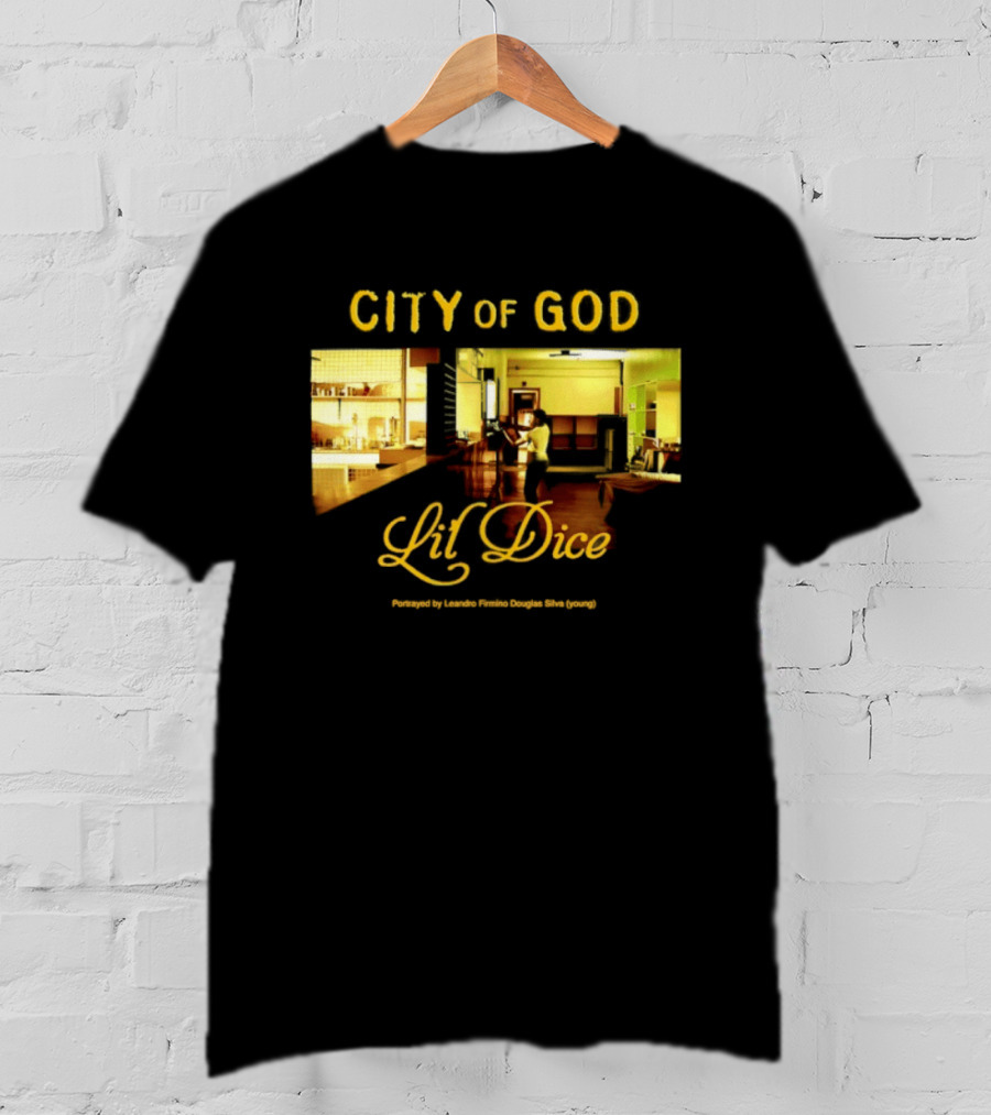 City Of God Lil Dice Leandro Firmino Douglas Silva T-Shirt