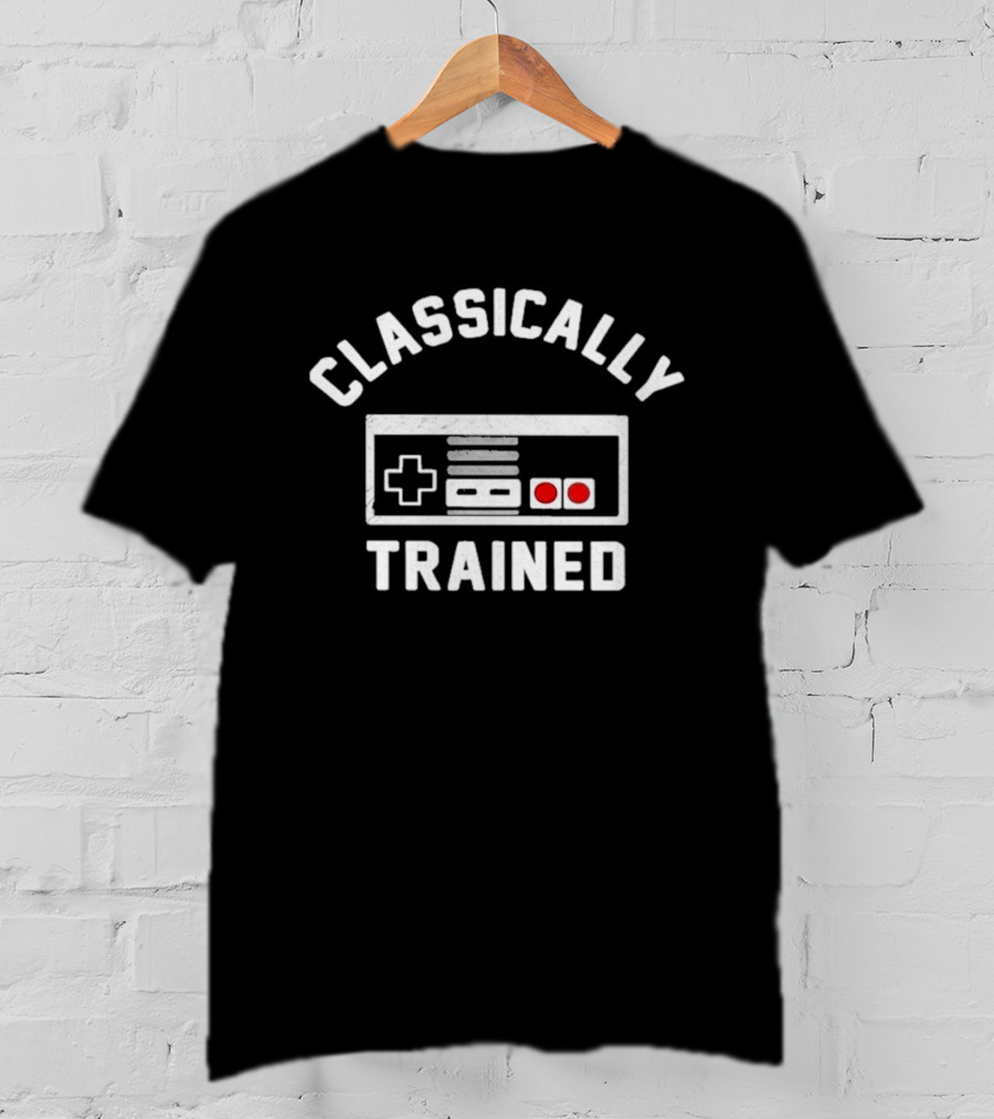 Classically Trained Retro Gaming Controller T-Shirt