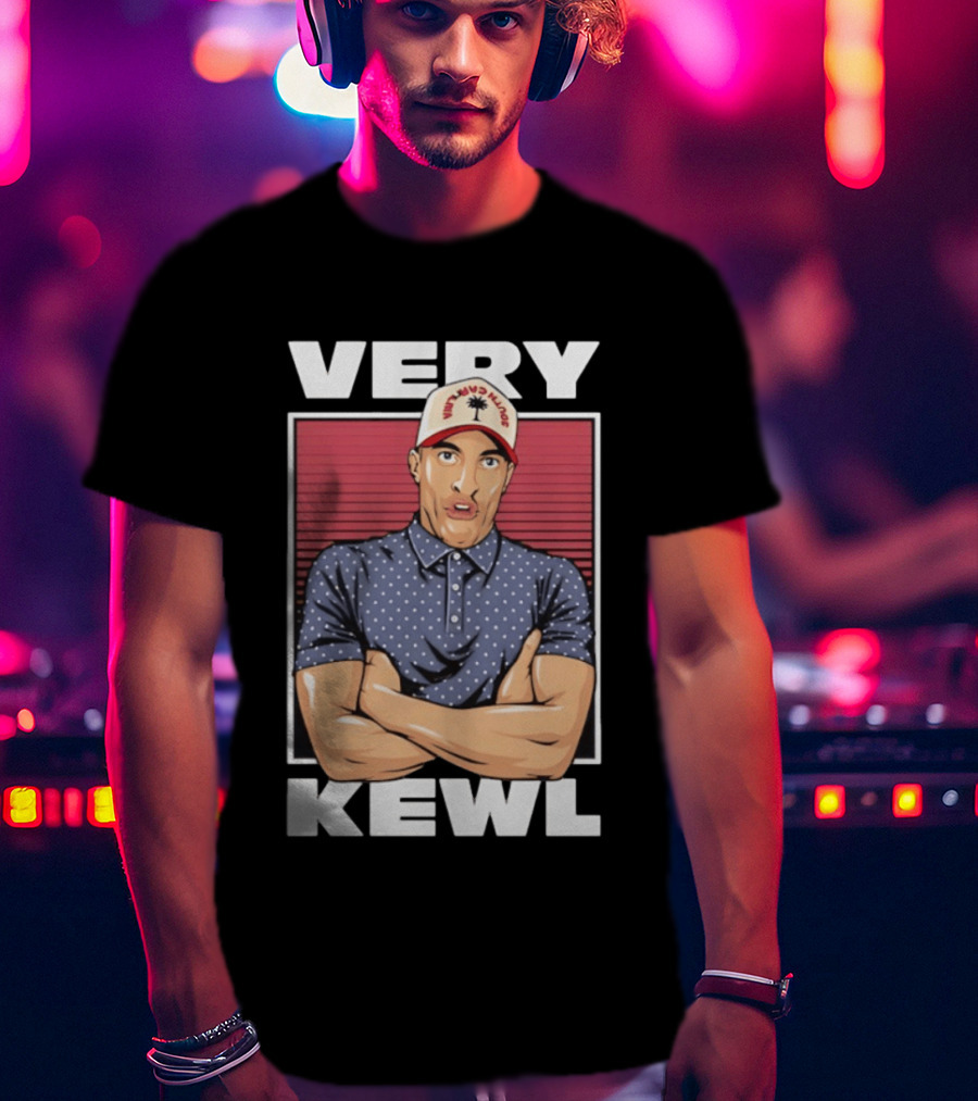 Very Kewl PE Guy Palm Tree Hat T-Shirt