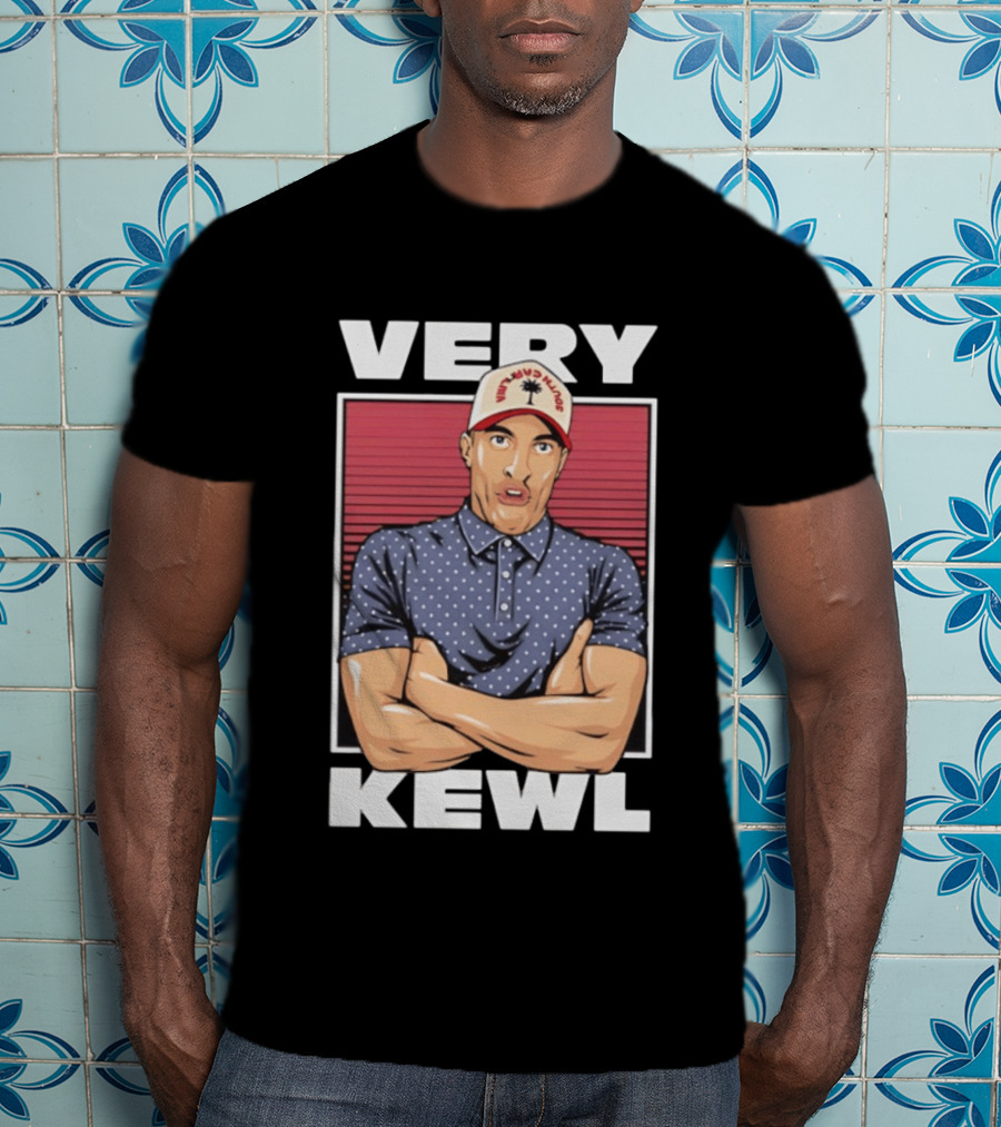 Very Kewl PE Guy Palm Tree Hat T-Shirt