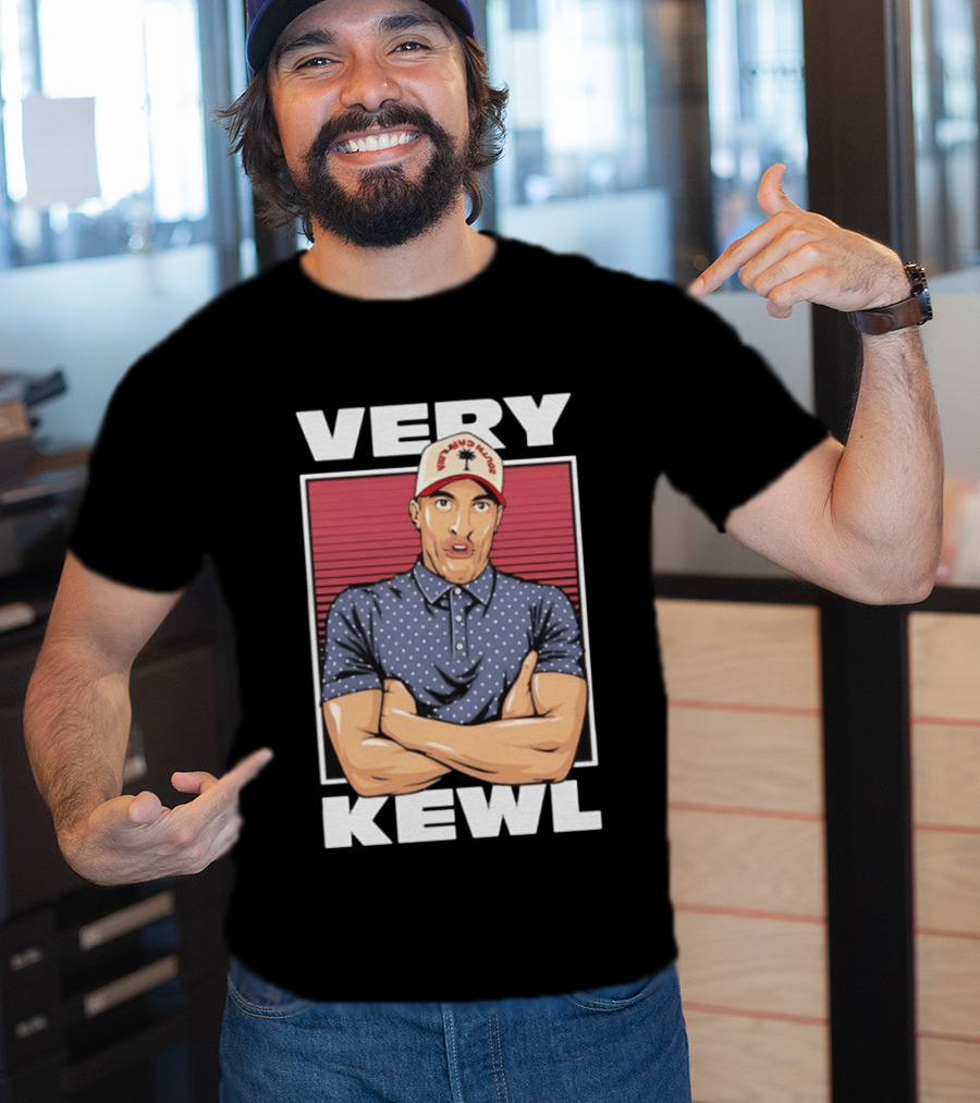 Very Kewl PE Guy Palm Tree Hat T-Shirt