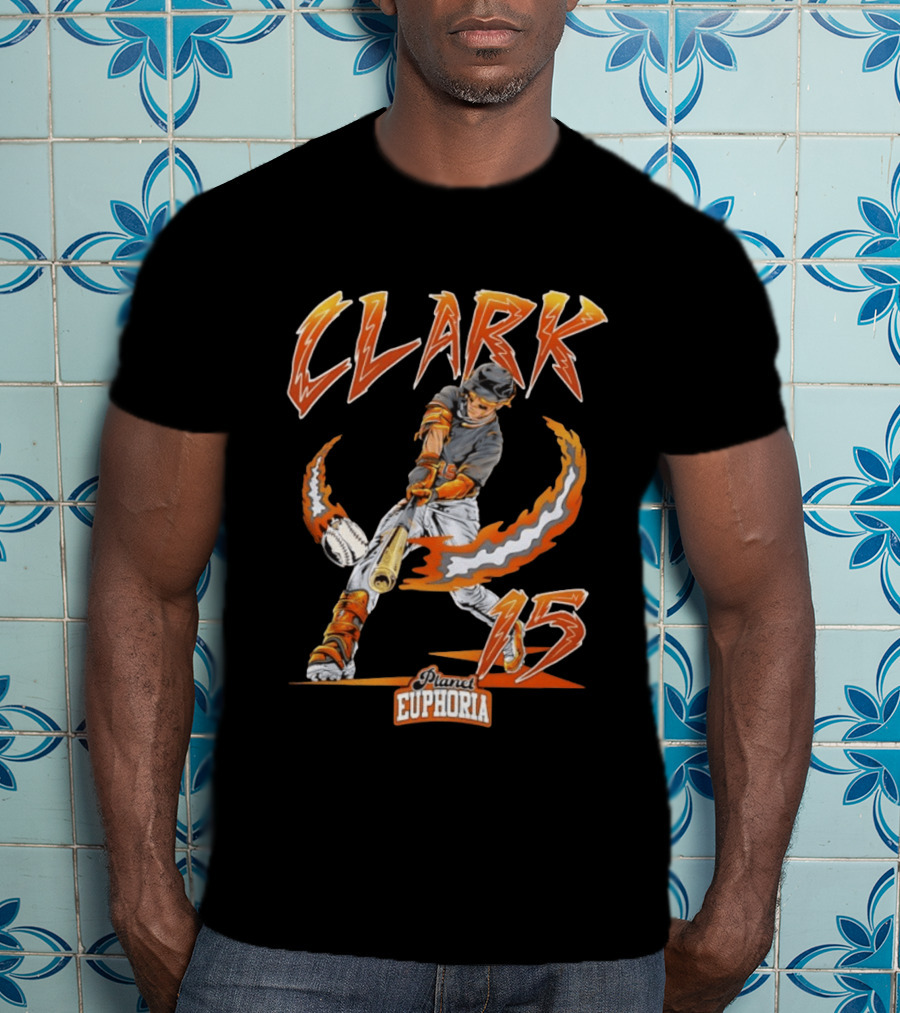 Max Clark Planet Euphoria Baseball Swing 15 Detroit Tigers 2026 MLB Season T-Shirt