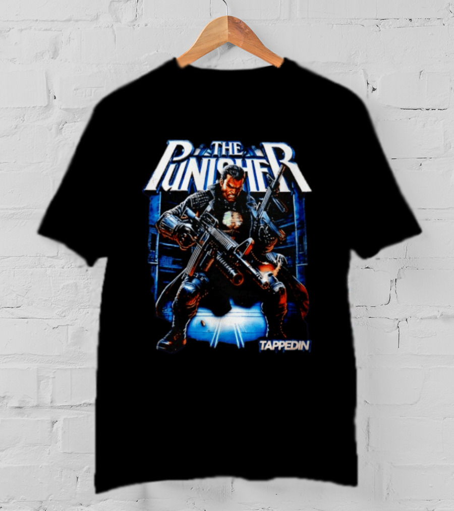 The Punisher Tappedin Marvel Frank Castle Iconic Comic T-Shirt
