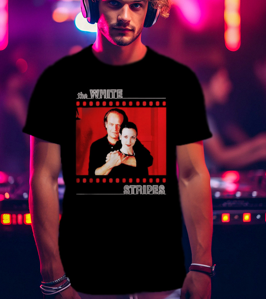 The White Stripes Black Math Kelsey Grammer Frasier Spoof T-Shirt