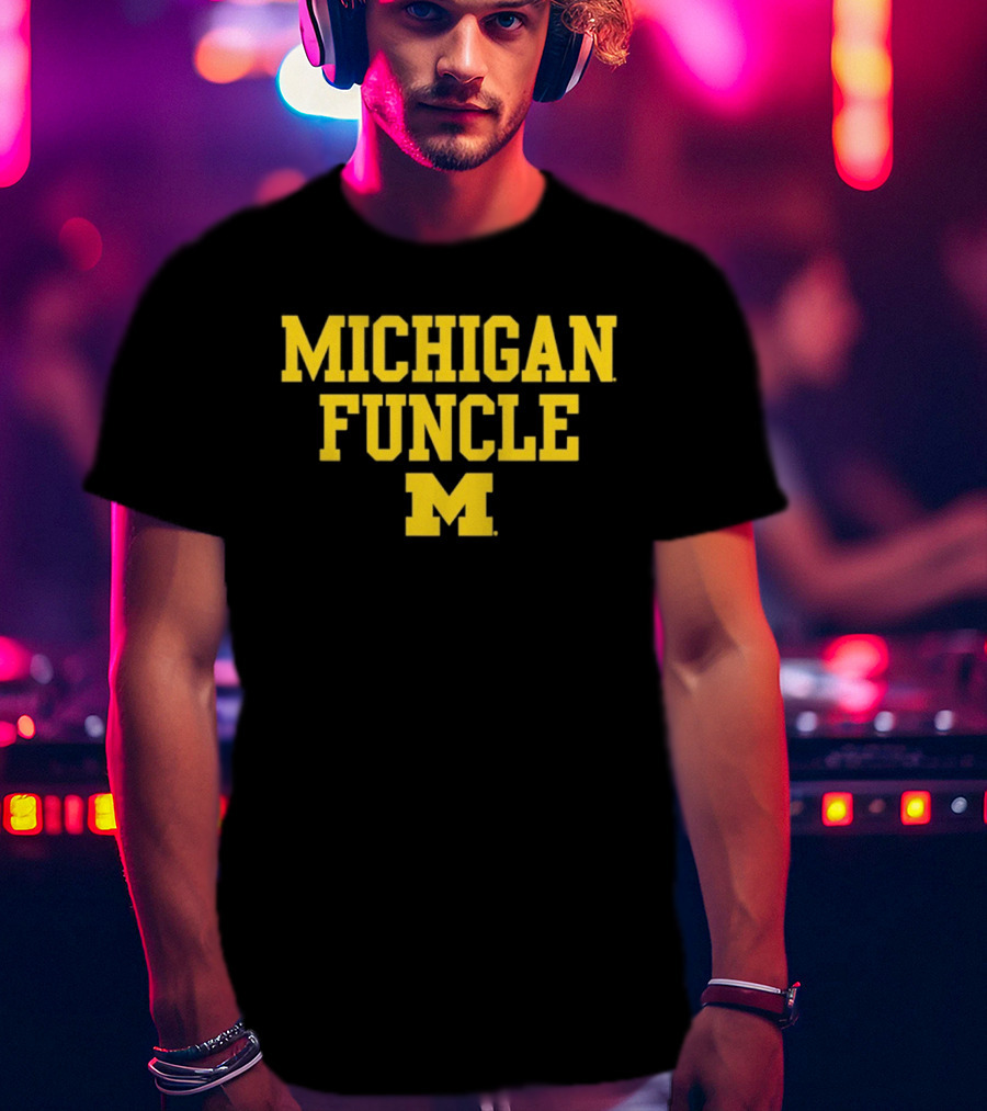 Michigan Wolverines Funcle M NCAA 2026 T-Shirt