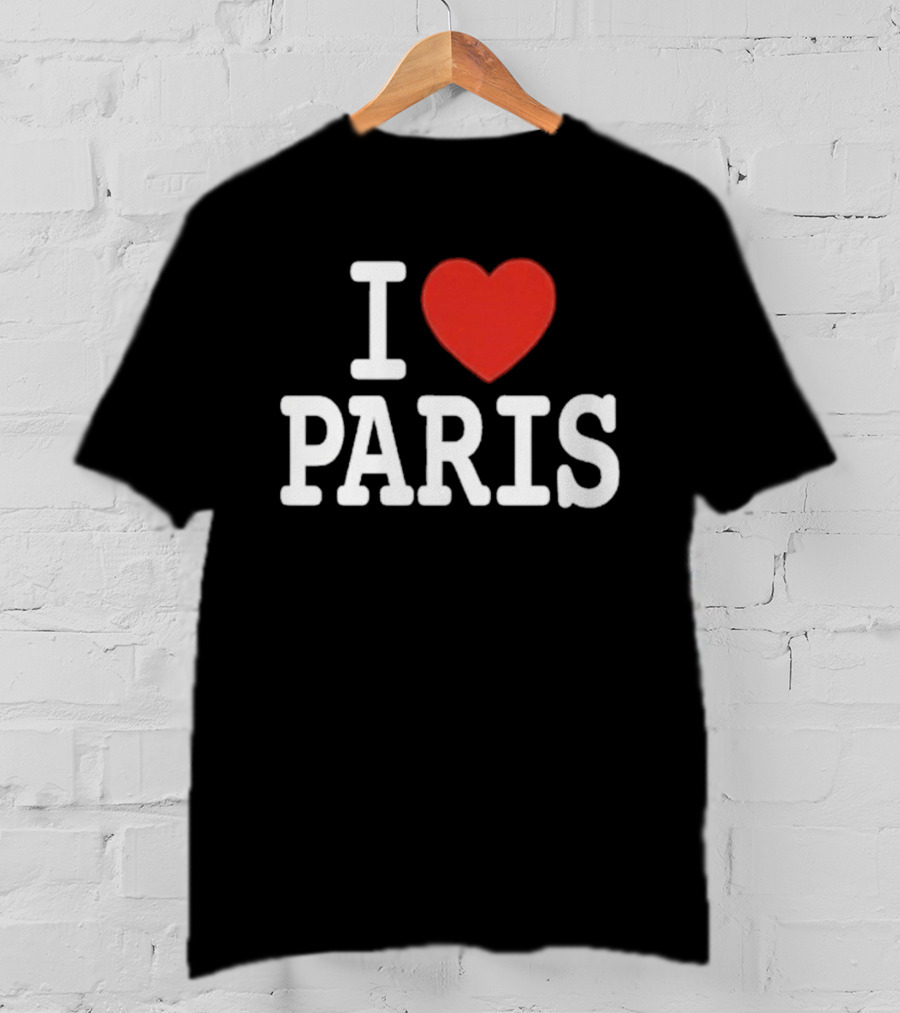 Stephon Castle I Love Paris Heart T-Shirt