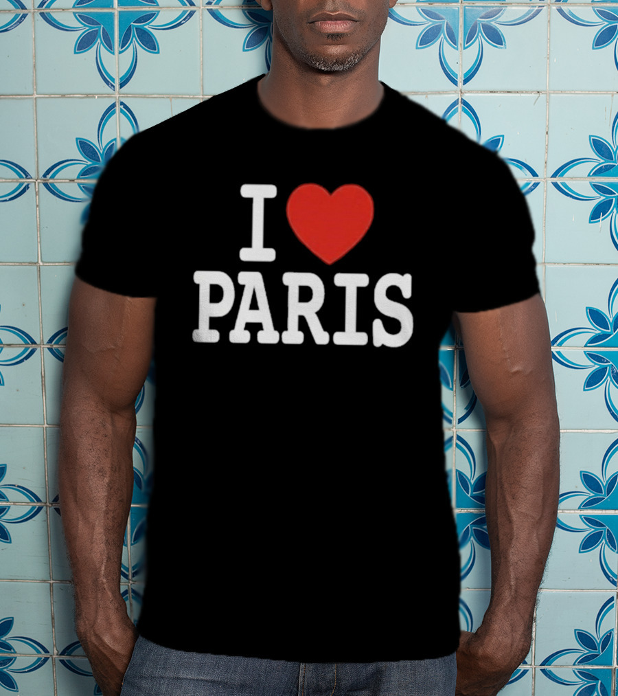 Stephon Castle I Love Paris Heart T-Shirt