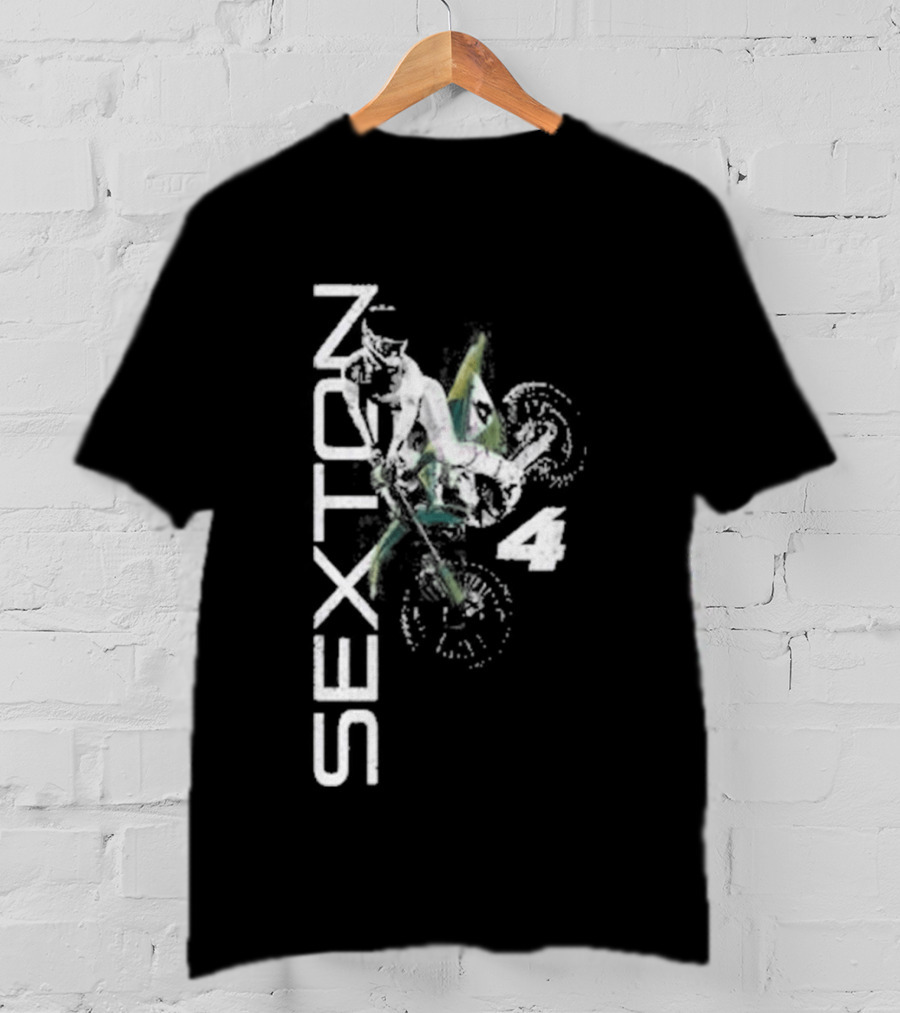 Kawasaki Chase Sexton Motocross Rider Racing T-Shirt
