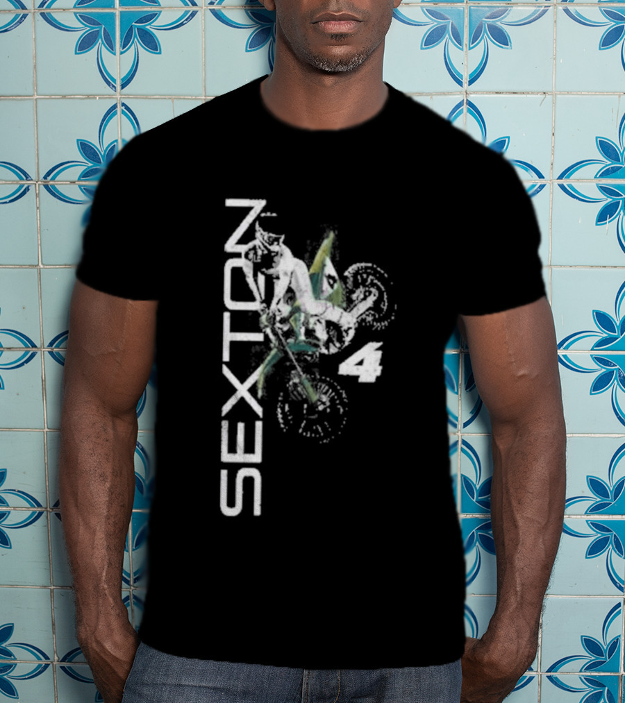 Kawasaki Chase Sexton Motocross Rider Racing T-Shirt